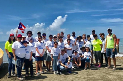CooperVision Puerto Rico international coastal cleanup