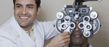 find an eye doctor